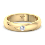mens-single-diamond-band-in-yellow-gold
