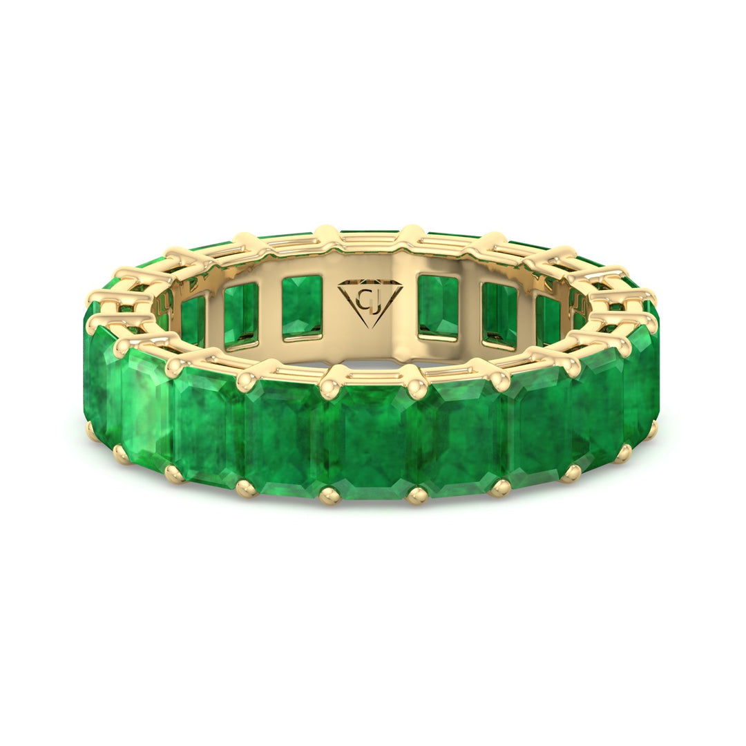 emerald-cut-green-emerald-eternity-in-yellow-gold