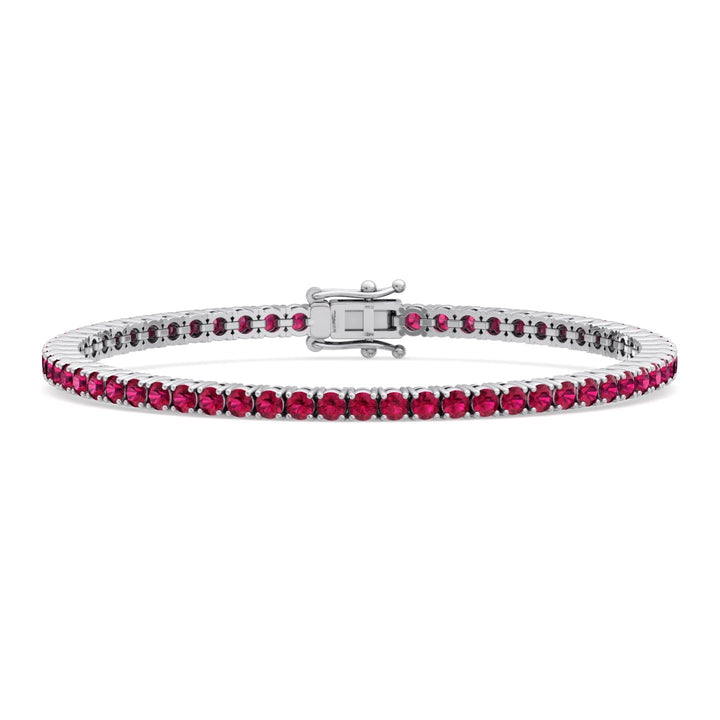 7-carat-round-cut-red-ruby-tennis-bracelet-in-solid-white-gold