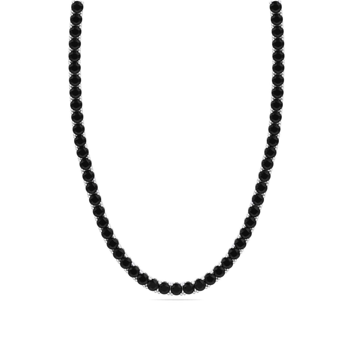 Men's Titanium Black Diamond Chain Necklace at 1stDibs | black titanium necklace  men's, black titanium chains, men's titanium necklace