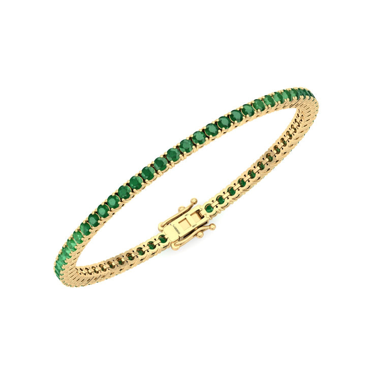 3-carat-green-emerald-tennis-bracelet-solid-yellow-gold