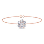 diamond-cluster-flower-rolo-bracelet-solid-rose-gold