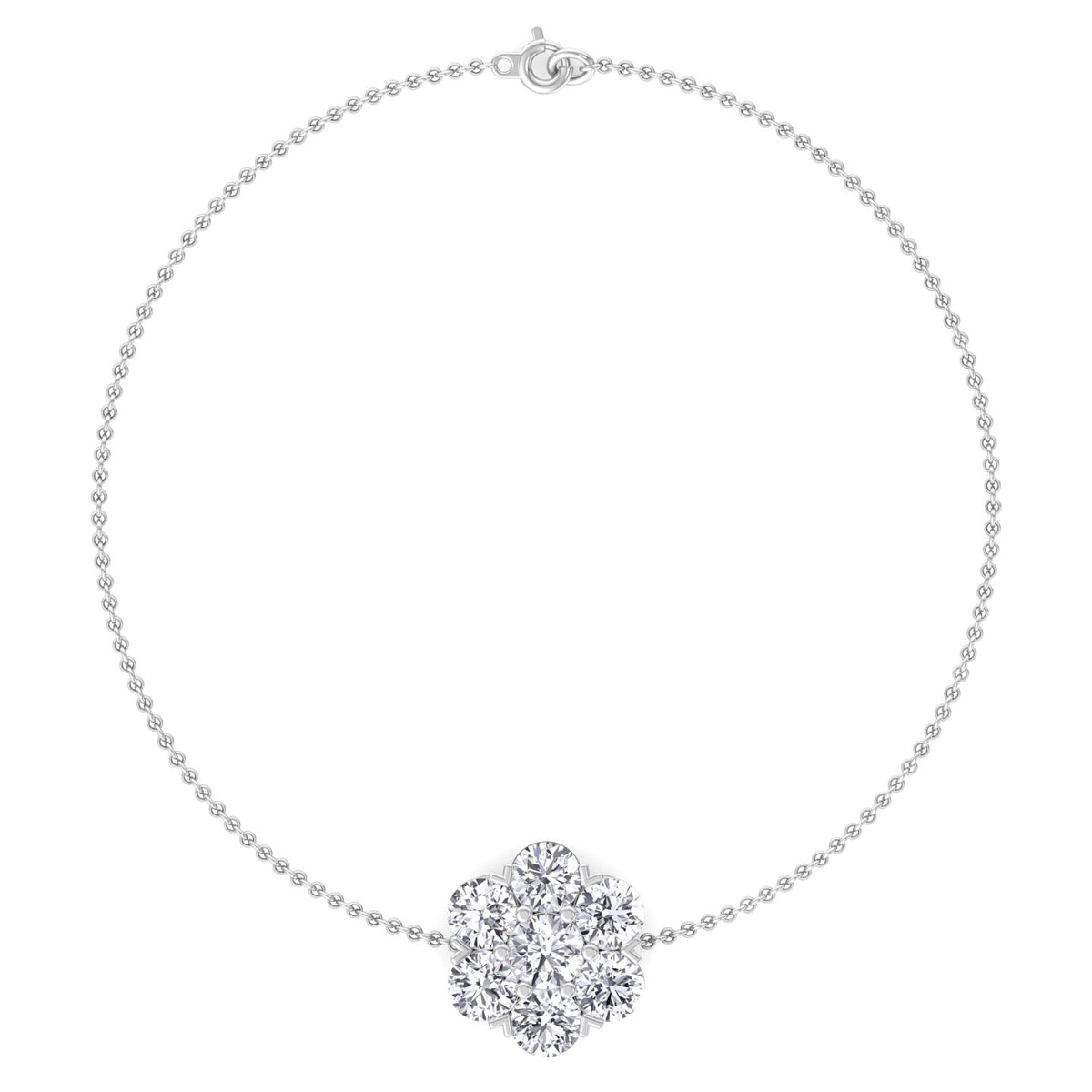diamond-cluster-flower-rolo-bracelet-in-14k-white-gold