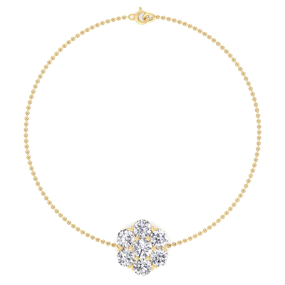 diamond-cluster-flower-rolo-bracelet-in-14k-yellow-gold
