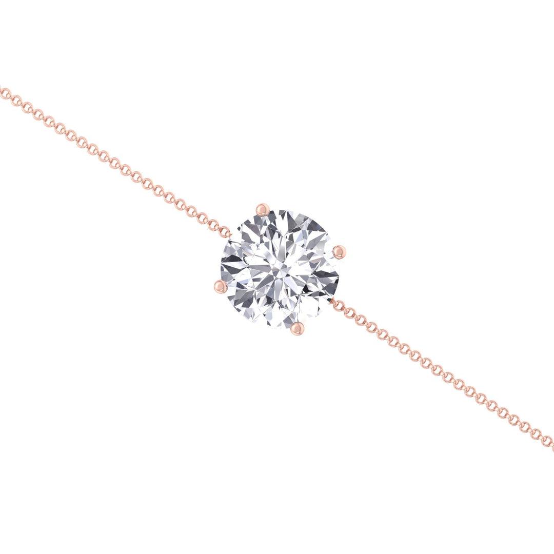 round-cut-prong-set-diamond-solitaire-bracelet-in-18k-rose-gold
