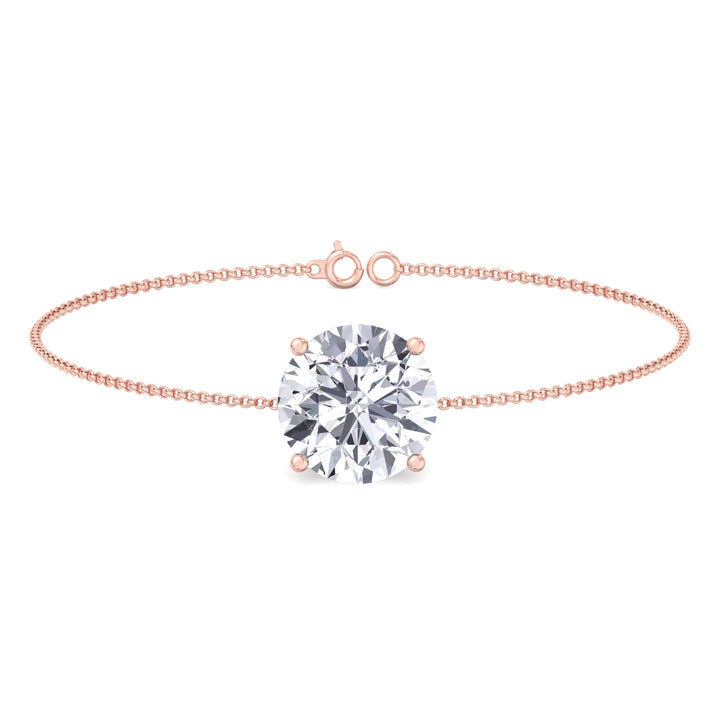 round-cut-diamond-solitaire-bracelet-in-solid-rose-gold