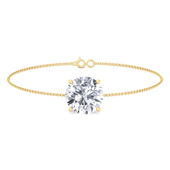 round-cut-diamond-solitaire-bracelet-in-solid-yellow-gold