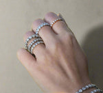Half Way Natural Diamond Eternity Band