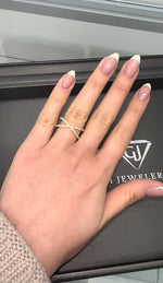 0.55-carat-round-cut-diamond-crossover-double-ring-18k-yellow-gold