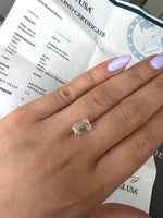 EGL Certified Loose Diamond 3.04Ct Emerald Cut - Gem Jewelers Co