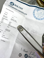EGL Certified Loose Diamond 3.04Ct Emerald Cut - Gem Jewelers Co