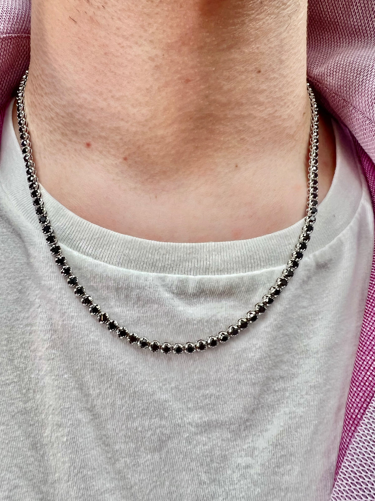 15-carat-black-diamond-tennis-necklace-in-14k-yellow-gold-for-both-women-and-men