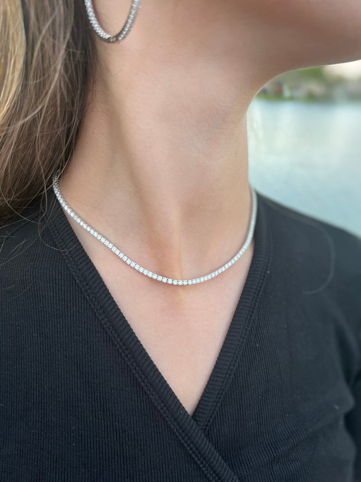 round-cut-adjustable-natural-diamond-tennis-necklace