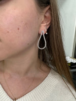 Macha - 2.40CT Teardrop Shape Diamond Fashion Earrings - Gem Jewelers Co