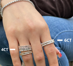 4ct-6ct-emerald-cut-U-prong-diamond-eternity-band-14k-white-yellow-rose-gold