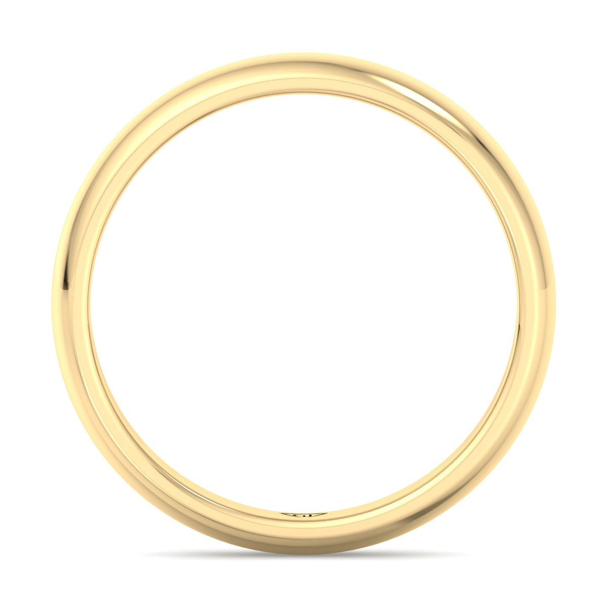 Kolt - Unisex 3mm Gold Band - Gem Jewelers Co