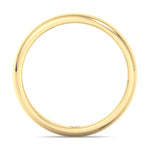 Kolt - Unisex 3mm Gold Band - Gem Jewelers Co