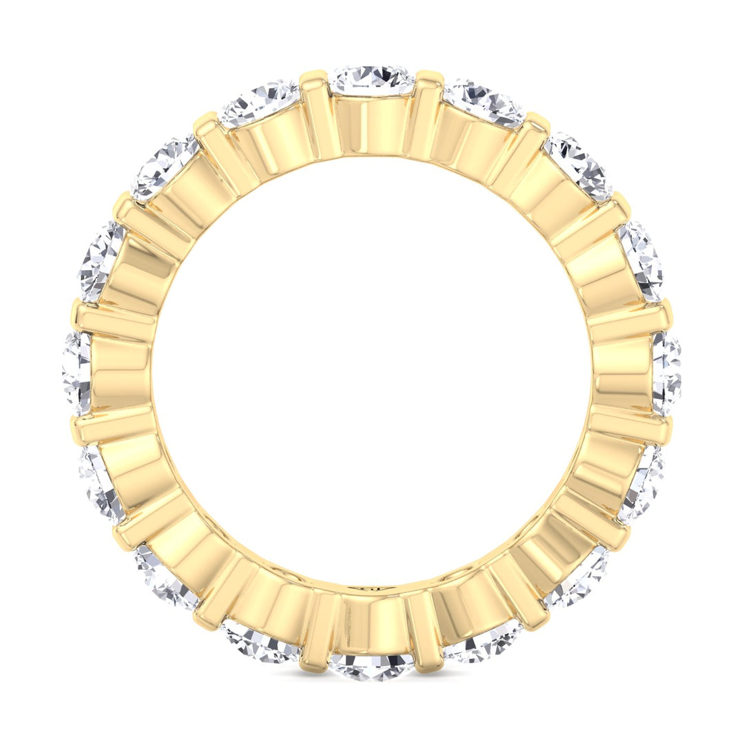 Panama Bar Set Eternity Band Yellow Gold