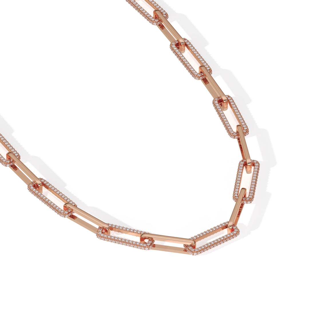 diamond-paperclip-link-necklace-in-rose-gold