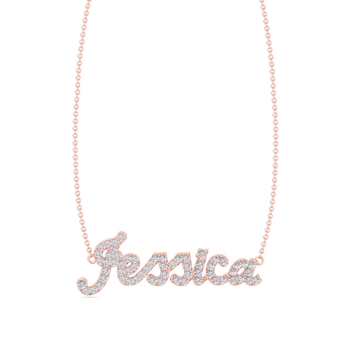 custom-diamond-name-pendant-necklace-in-rose-gold