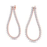 Macha - 2.40CT Teardrop Shape Diamond Fashion Earrings - Gem Jewelers Co