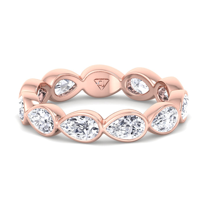 east-to-west-style-bezel-set-pear-shape-diamond-eternity-band-in-rose-gold