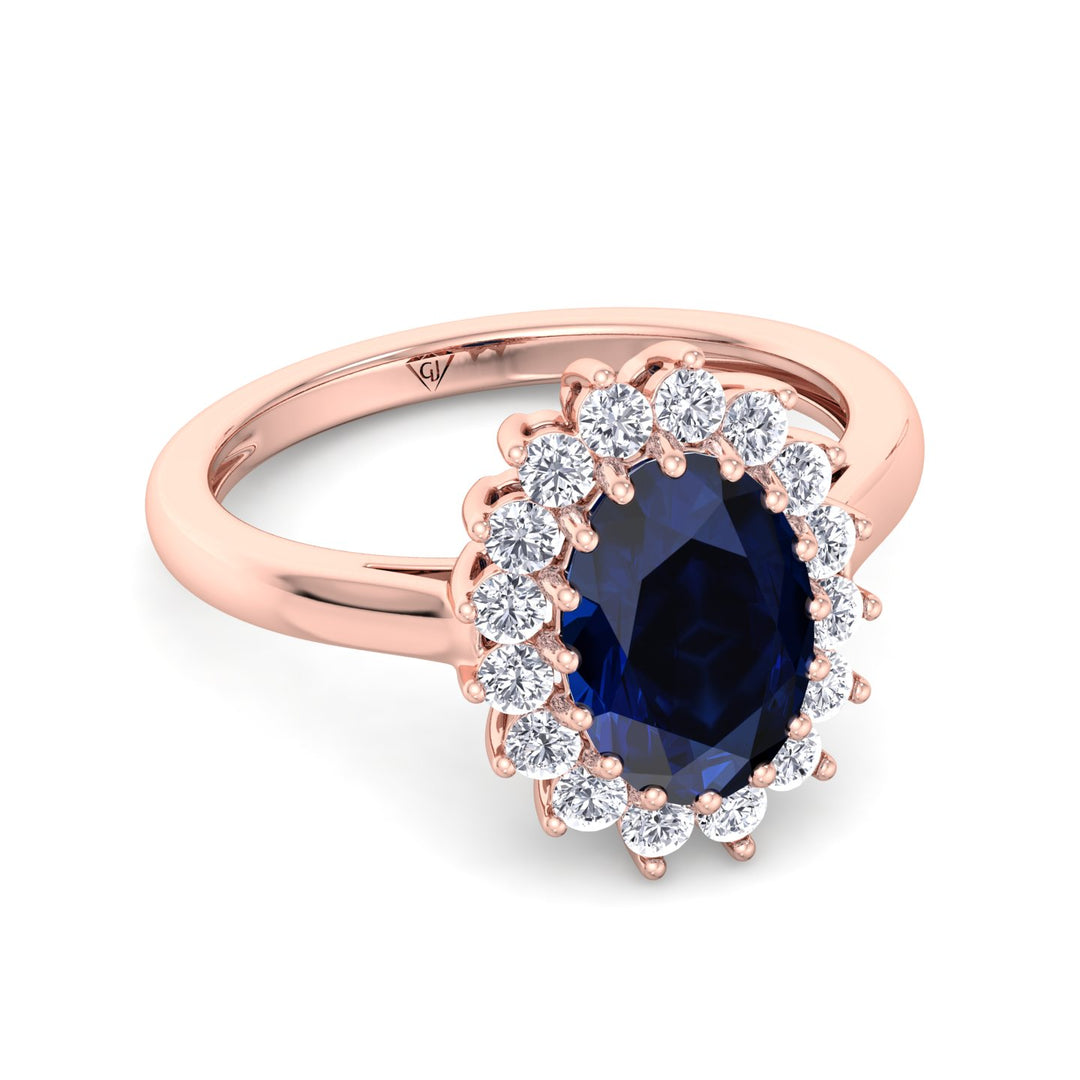 3.85ctw-oval-cut-blue-sapphire-with-round-diamond-halo-engagement-ring-in-rose-gold