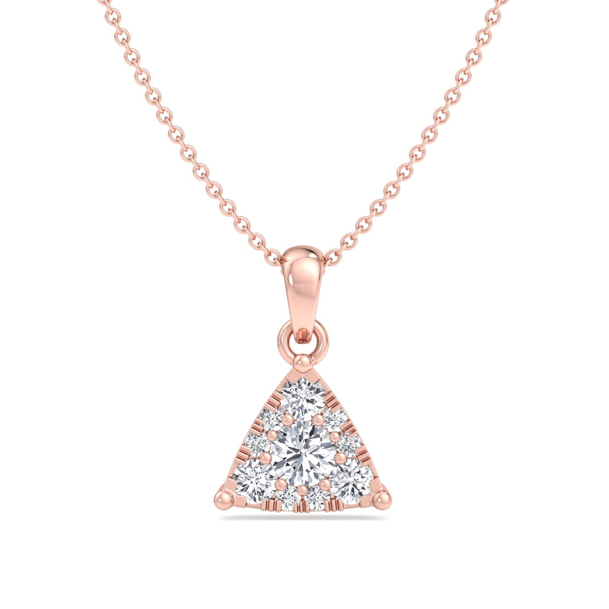 diamond-triangle-cluster-pendant-necklace-in-rose-gold