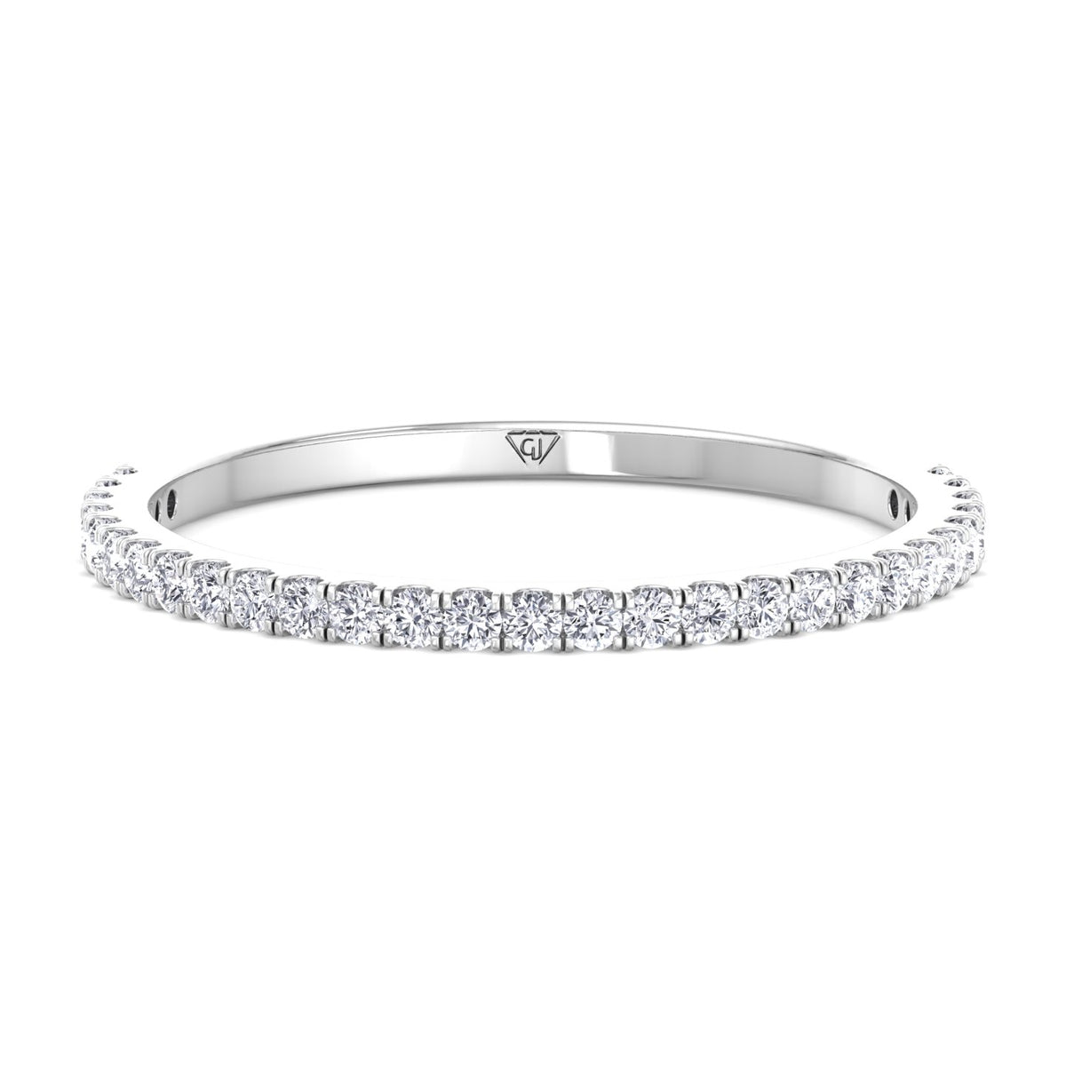 Bella - 0.25CT Dainty Natural Diamond Band - Gem Jewelers Co