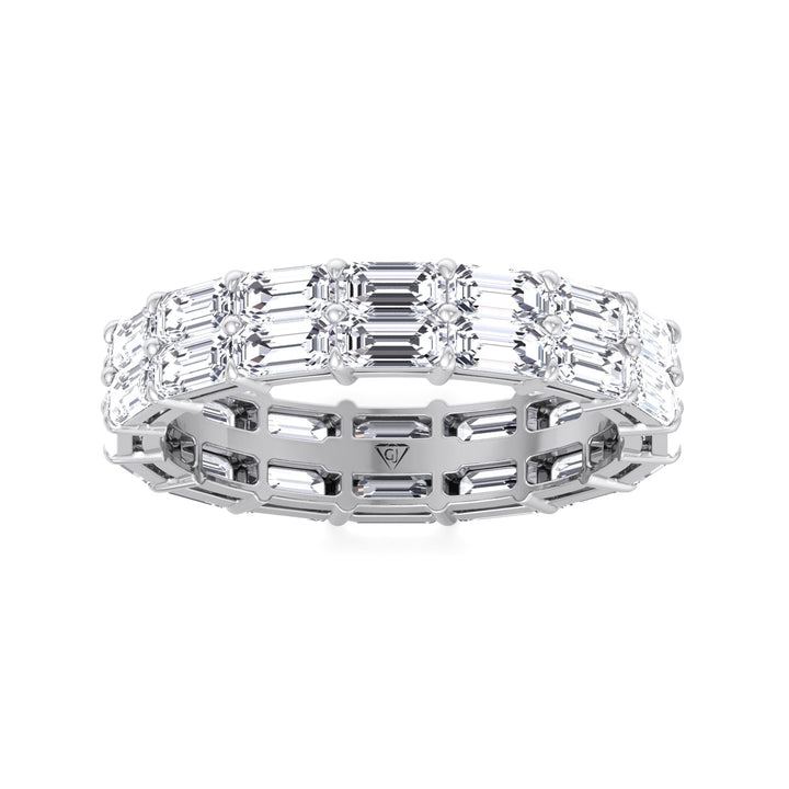 double-row-emerald-cut-diamond-in-east-to-west-style-eternity-band-solid-white-gold