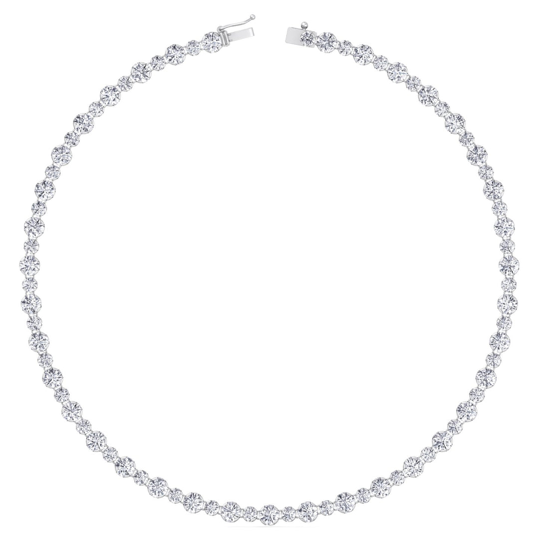 alternating-size-diamond-tennis-necklace-in-white-gold