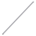 Wally - 10.50CT T.W East To West Emerald Cut Natural Diamond Tennis Bracelet - Gem Jewelers Co