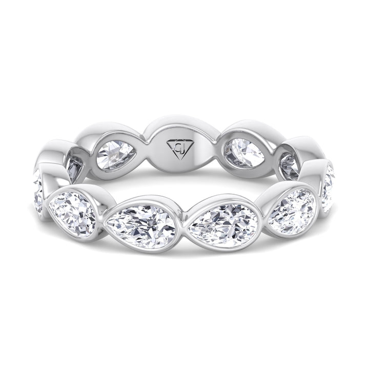 east-to-west-style-bezel-set-pear-shape-diamond-eternity-band-solid-in-platinum