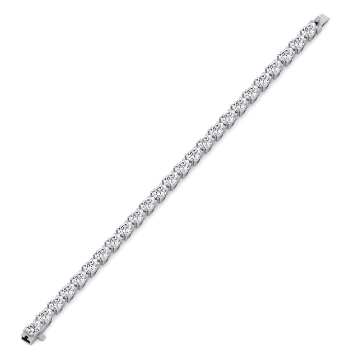 pear-shape-prong-setting-east-to-west-diamond-tennis-bracelet-in-white-gold