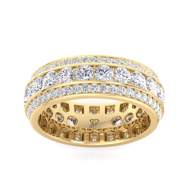 3-row-round-diamond-eternity-band-solid-yellow-gold