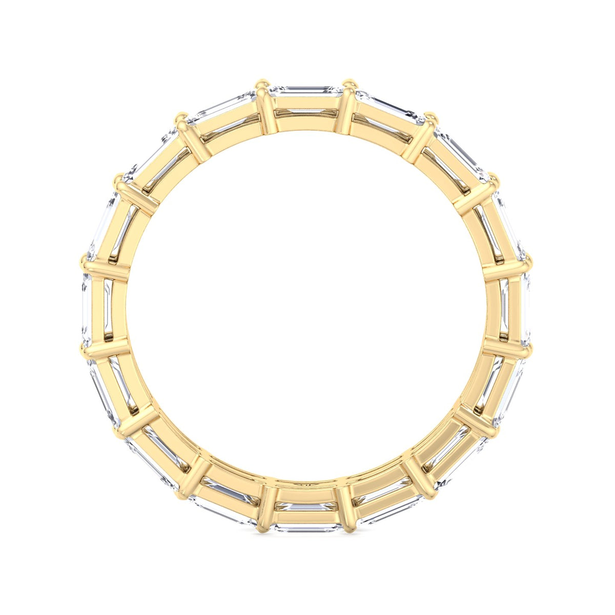 double-row-east-to-west-emerald-cut-diamond-eternity-band-in-yellow-gold