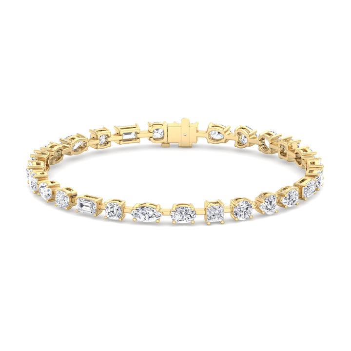 10.50-carat-total-weight-multi-shape-combo-diamond-tennis-bracelet-solid-yellow-gold