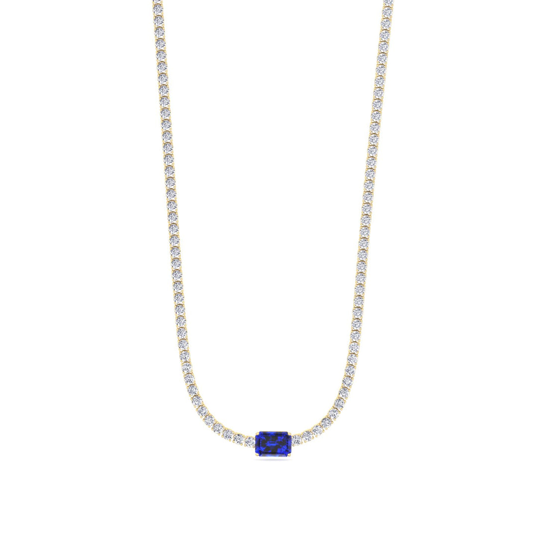 single-stone-blue-sapphire-and-round-cut-diamond-tennis-necklace-in-18k-yellow-gold