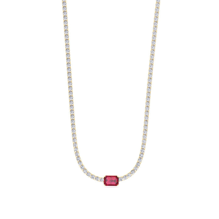  single-stone-red-ruby-and-round-cut-diamond-tennis-necklace-in-18k-yellow-gold