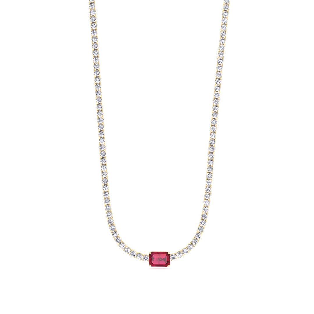  single-stone-red-ruby-and-round-cut-diamond-tennis-necklace-in-18k-yellow-gold