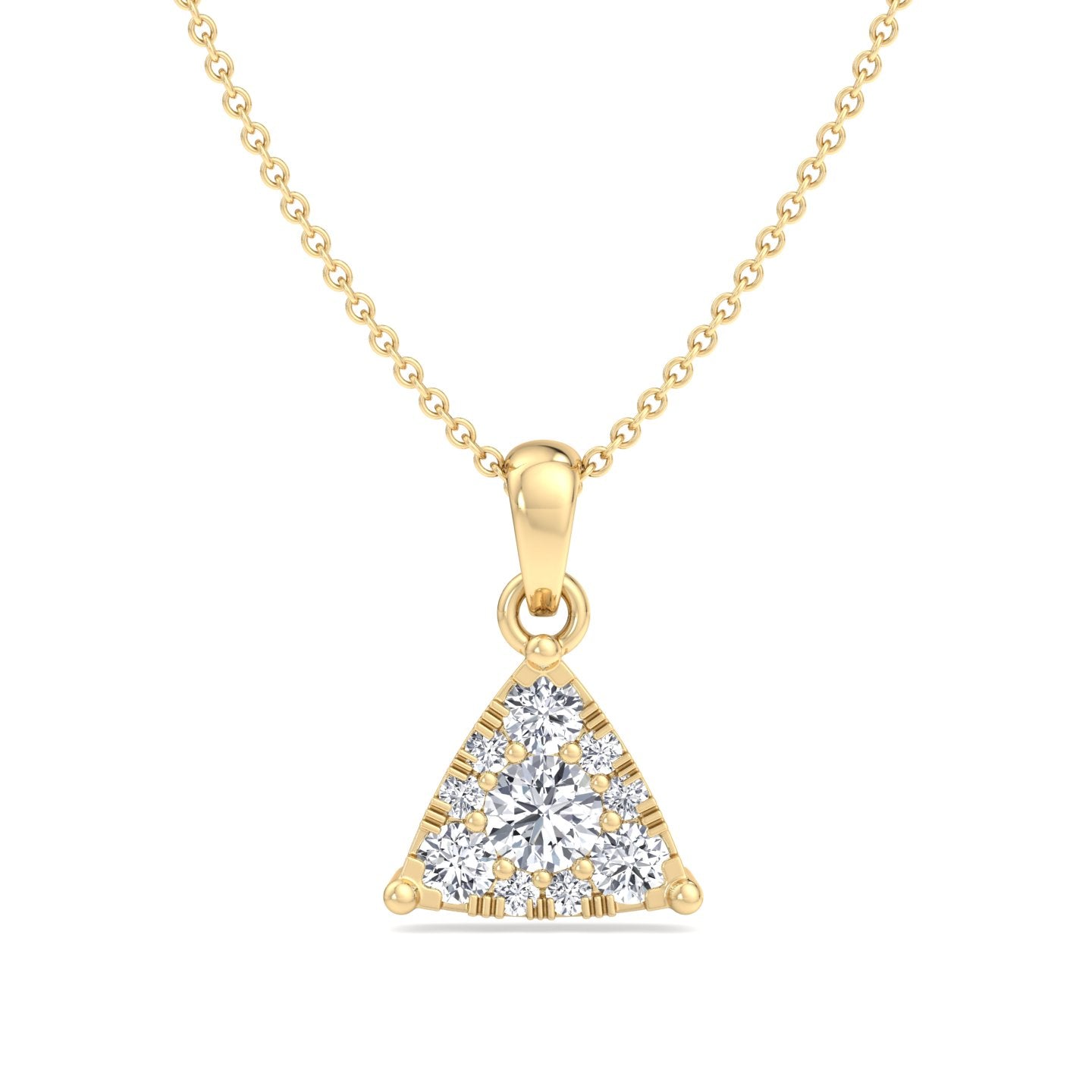 diamond-triangle-cluster-pendant-necklace-in-yellow-gold